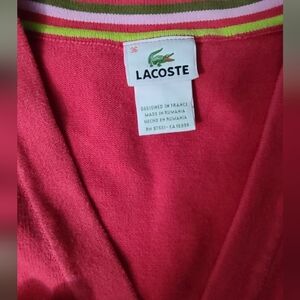 Vintage Lacoste Cardigan Sweater XS